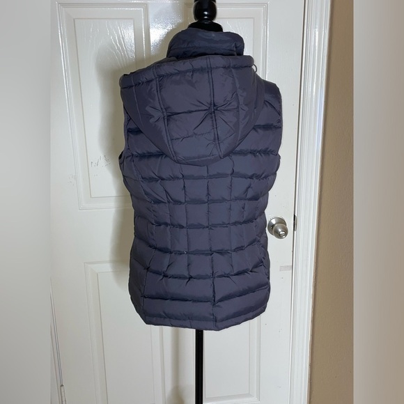 Michael Michael Kors Women Black Quilted Puffer Vest Down Fill Large Nylon - Picture 2 of 10